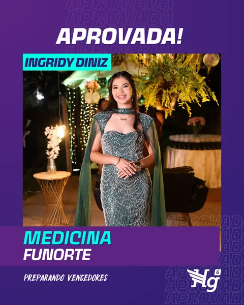 Arte de estudante aprovado do HG6