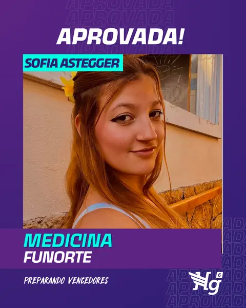 Arte de estudante aprovado do HG6