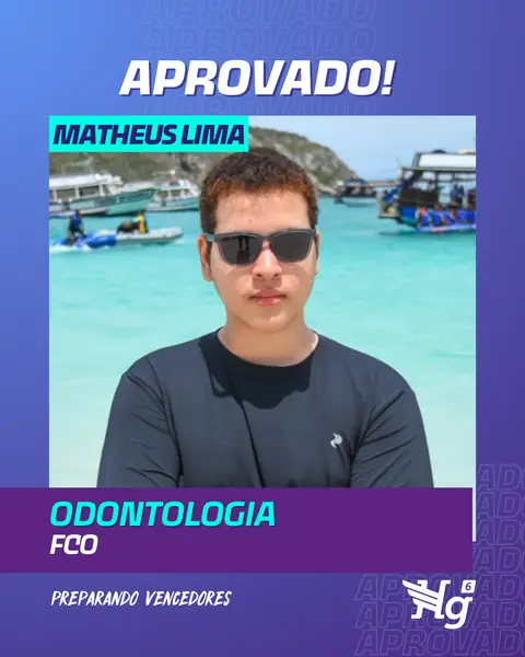 Arte de estudante aprovado do HG6