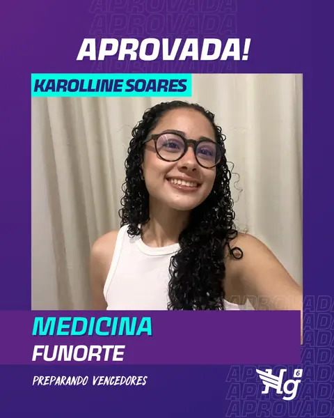 Arte de estudante aprovado do HG6