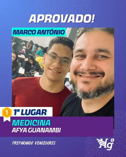 Arte de estudante aprovado do HG6