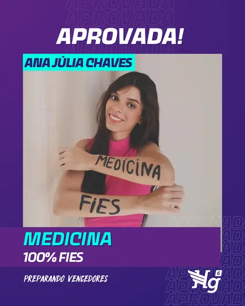 Arte de estudante aprovado do HG6