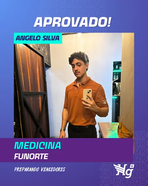Arte de estudante aprovado do HG6