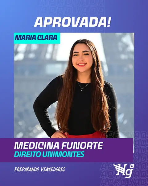 Arte de estudante aprovado do HG6