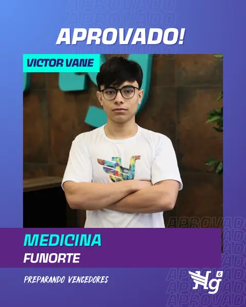 Arte de estudante aprovado do HG6