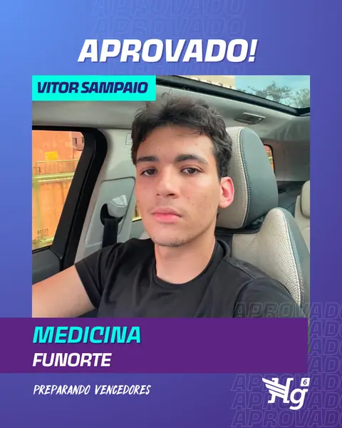 Arte de estudante aprovado do HG6