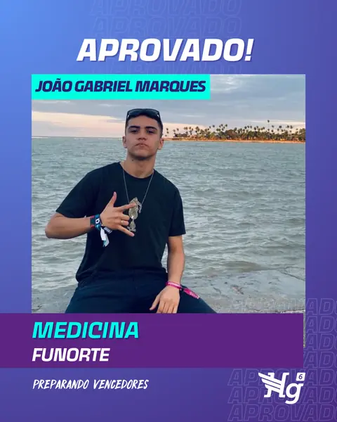 Arte de estudante aprovado do HG6