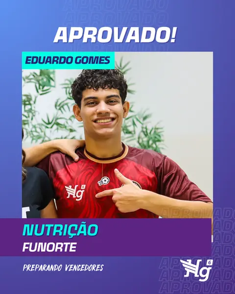 Arte de estudante aprovado do HG6