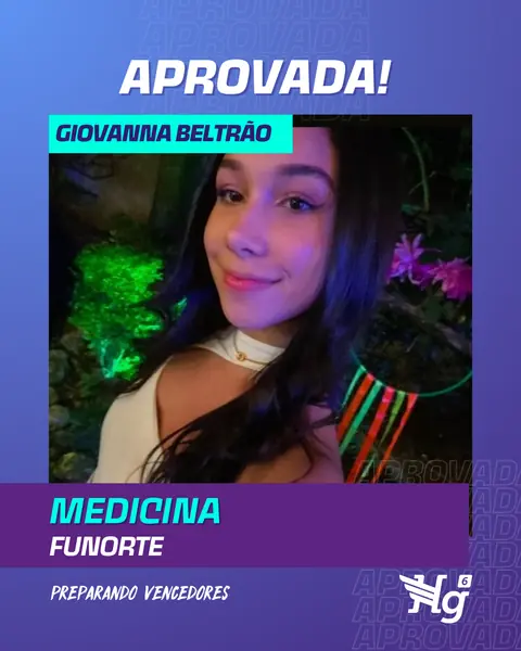 Arte de estudante aprovado do HG6