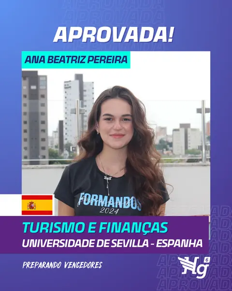 Arte de estudante aprovado do HG6