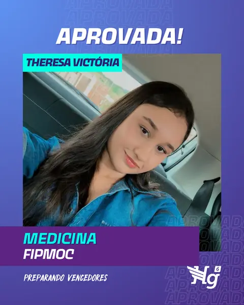 Arte de estudante aprovado do HG6