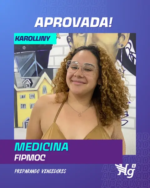 Arte de estudante aprovado do HG6