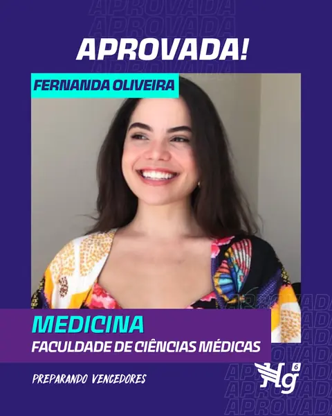 Arte de estudante aprovado do HG6