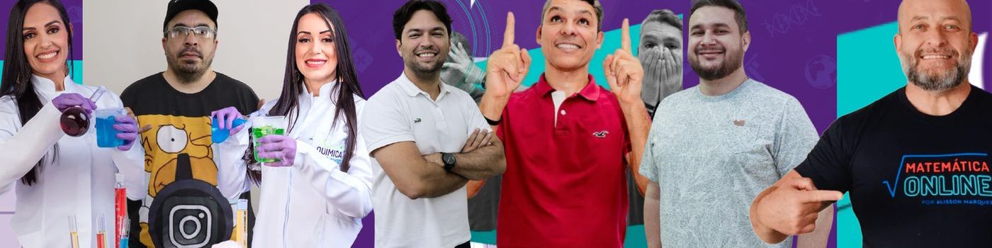 Professores do HG6 reunidos: Química, Matemática, Redação e demais áreas